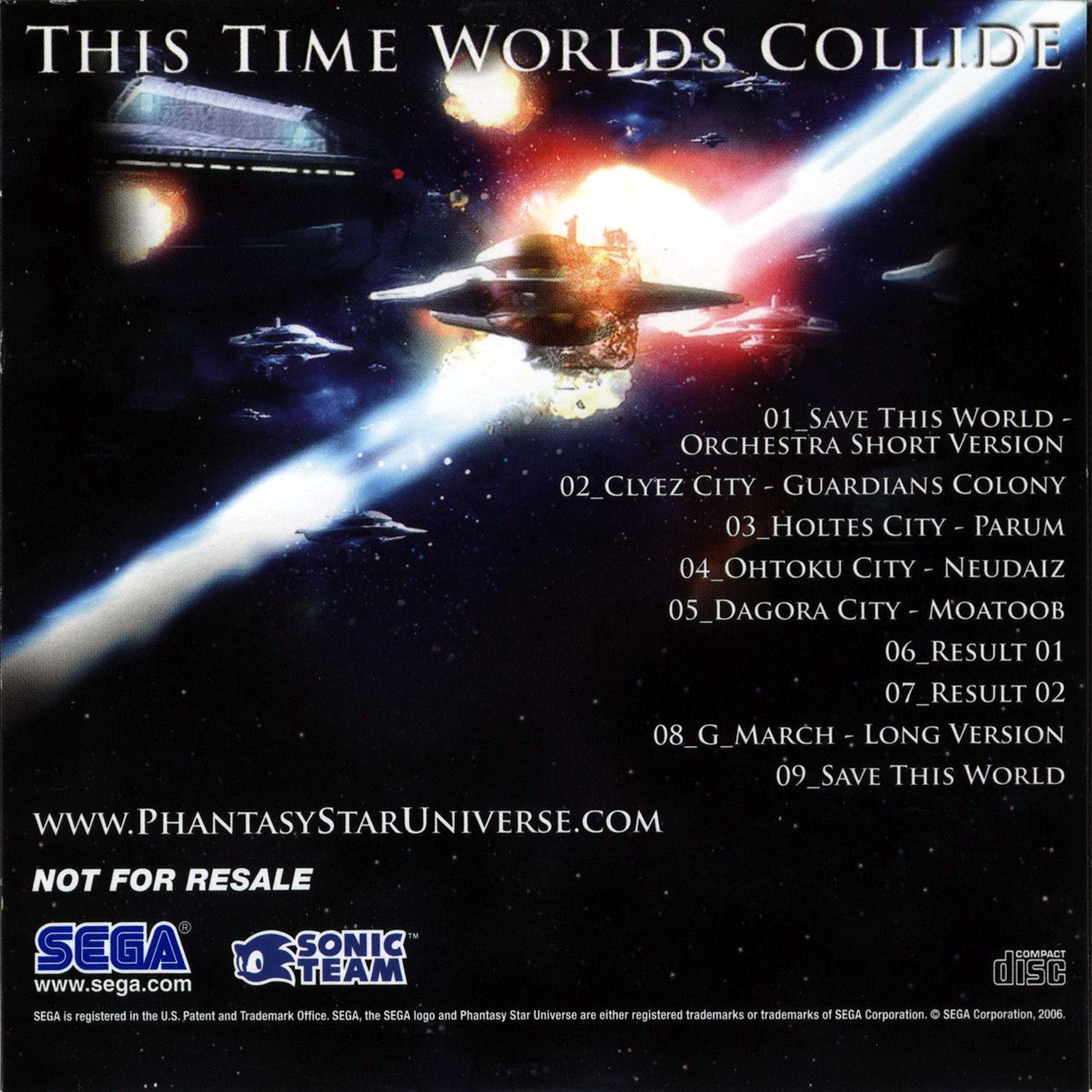 非売品 未開封　Phantasy Star Universe OST 非売品 未開封 Phantasy Star Universe OST